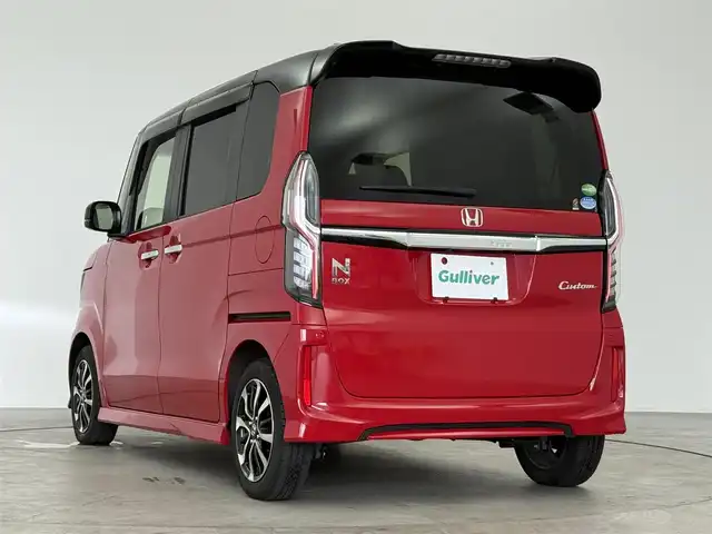 ホンダ Ｎ ＢＯＸ カスタム G L ホンダセンシング 大阪府 2018(平30)年 2.2万km ミラノレッド ホンダセンシング　/純正SDナビ/・フルセグTV/・Bluetooth/・CD/DVD/ビルトインETC/レーダークルーズコントロール/片側パワースライドドア/バックカメラ/ステアリングリモコン/スマートキー/純正AW