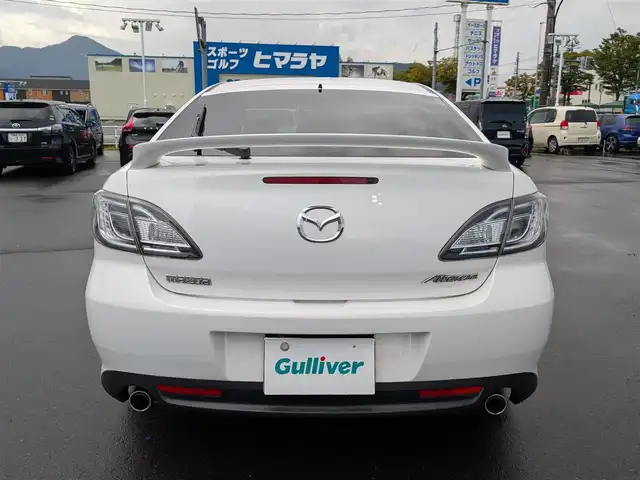 マツダ アテンザ スポーツ 25EX 福井県 2009(平21)年 5.5万km クリスタルホワイトパールマイカ ワンオーナー車/純正１７インチAW/純正HDDナビ/前後ドライブレコーダー/本革シート/前席パワーシート/シートメモリー/シートヒーター/Super Catレーダー/クルーズコントロール/ETC/バックカメラ/AFS/キセノンヘッドライト/Fフォグ/本革巻きステアリング/スタッドレスタイヤ積込/横滑り防止装置/盗難防止装置/ダブルエアバッグ/純正フロアマット/スマートキー