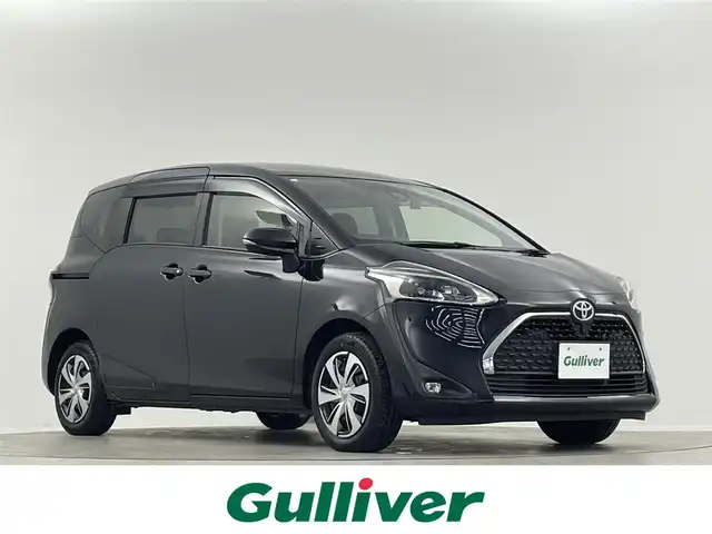 トヨタ シエンタ G クエロ 埼玉県 2019(平31)年 5万km ブラックマイカ 禁煙車　純正ナビ　ＣＤ　ＤＶＤ　ＢＴ　後席モニター　全方位カメラ　ＬＥＤヘッドライト　衝突被害軽減　両側電動　ＥＴＣ　ドライブレコーダー　レーンアシスト　オートハイビーム　USB入力端子　