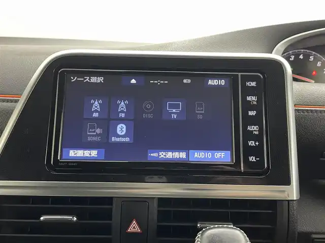 トヨタ シエンタ G クエロ 埼玉県 2019(平31)年 5万km ブラックマイカ 禁煙車　純正ナビ　ＣＤ　ＤＶＤ　ＢＴ　後席モニター　全方位カメラ　ＬＥＤヘッドライト　衝突被害軽減　両側電動　ＥＴＣ　ドライブレコーダー　レーンアシスト　オートハイビーム　USB入力端子　