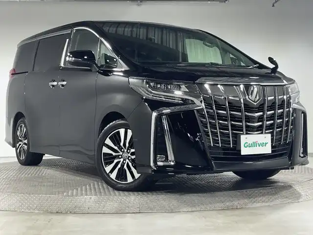 トヨタ アルファード S Cパッケージ 神奈川県 2020(令2)年 5.3万km ブラック トヨタセーフティセンス/純正9型ディスプレイオーディオ/・BT/フルセグTV/MiraCast/CD/DVD/AM/FM/バックカメラ/純正フリップダウンモニター/デジタルインナーミラー/ツインムーンルーフ/ブラインドスポットモニター/レザー調シート/パワーシート(D/N/2列目)/シートヒーター(D/N)/ベンチレーション(D/N)/メモリシート(D)/ビルトインETC/純正ドライブレコーダー/電動サイドブレーキ/オートブレーキホールド/電動リアゲート/ウッドコンビ調ステアリング/ステアリングスイッチ/ステアリングヒーター/Autoライト/2列目サンシェード/MTモード/三眼LEDヘッドライト/AFS/フォグランプ/純正フロアマット/純正18インチアルミホイール