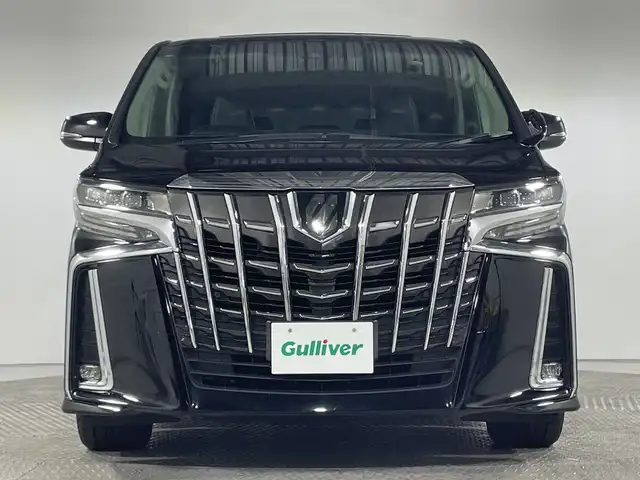 トヨタ アルファード S Cパッケージ 神奈川県 2020(令2)年 5.3万km ブラック トヨタセーフティセンス/純正9型ディスプレイオーディオ/・BT/フルセグTV/MiraCast/CD/DVD/AM/FM/バックカメラ/純正フリップダウンモニター/デジタルインナーミラー/ツインムーンルーフ/ブラインドスポットモニター/レザー調シート/パワーシート(D/N/2列目)/シートヒーター(D/N)/ベンチレーション(D/N)/メモリシート(D)/ビルトインETC/純正ドライブレコーダー/電動サイドブレーキ/オートブレーキホールド/電動リアゲート/ウッドコンビ調ステアリング/ステアリングスイッチ/ステアリングヒーター/Autoライト/2列目サンシェード/MTモード/三眼LEDヘッドライト/AFS/フォグランプ/純正フロアマット/純正18インチアルミホイール