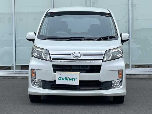 ダイハツ ムーヴ カスタム X LTD SA 神奈川県 2013(平25)年 6.6万km パールホワイトⅢ 純正SDナビ /ワンセグテレビ /バックカメラ /ETC　/スマートキー　/プッシュスタート　/純正フロアマット　/純正14インチアルミホイール　/キセノンヘッドライト　/ベンチシート　/USBポート　/ドアバイザー/フォグランプ