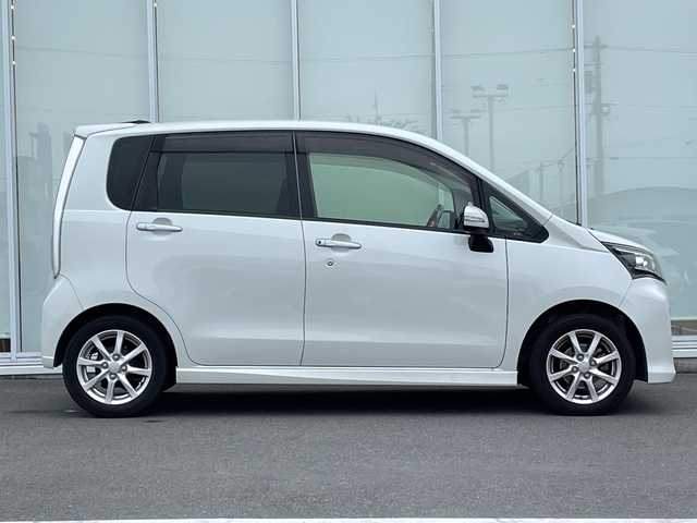 ダイハツ ムーヴ カスタム X LTD SA 神奈川県 2013(平25)年 6.6万km パールホワイトⅢ 純正SDナビ /ワンセグテレビ /バックカメラ /ETC　/スマートキー　/プッシュスタート　/純正フロアマット　/純正14インチアルミホイール　/キセノンヘッドライト　/ベンチシート　/USBポート　/ドアバイザー/フォグランプ