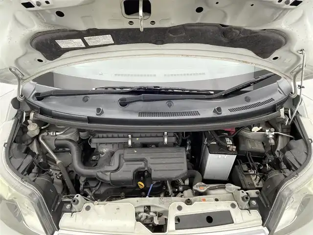 ダイハツ ムーヴ カスタム X LTD SA 滋賀県 2013(平25)年 6.6万km パールホワイトⅢ 純正ナビ/【CD/USB/フルセグTV】/バックカメラ/ETC/衝突被害軽減システム/オートライト/スマートキー/オートエアコン/純正14インチアルミホイール/純正フロアマット/アイドリングストップ