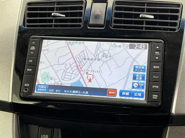 ダイハツ ムーヴ カスタム X LTD SA 滋賀県 2013(平25)年 6.6万km パールホワイトⅢ 純正ナビ/【CD/USB/フルセグTV】/バックカメラ/ETC/衝突被害軽減システム/オートライト/スマートキー/オートエアコン/純正14インチアルミホイール/純正フロアマット/アイドリングストップ