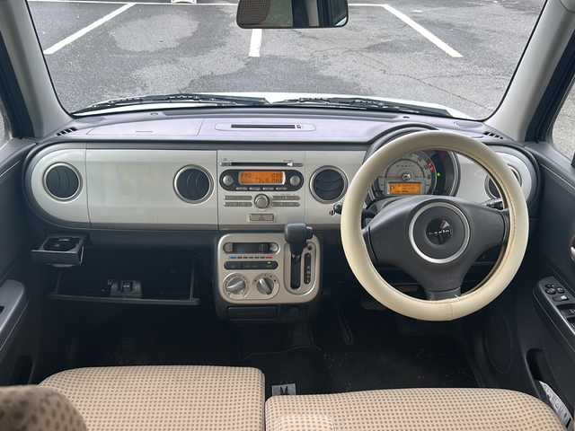 スズキ ラパン リミテッド 京都府 2011(平23)年 10.7万km アロマティックアクアメタリック/スペリアホワイト 禁煙車/2トーンカラー/シートヒーター/プッシュスタート/スマートキー/CD再生/電動格納ミラー/ドアバイザー