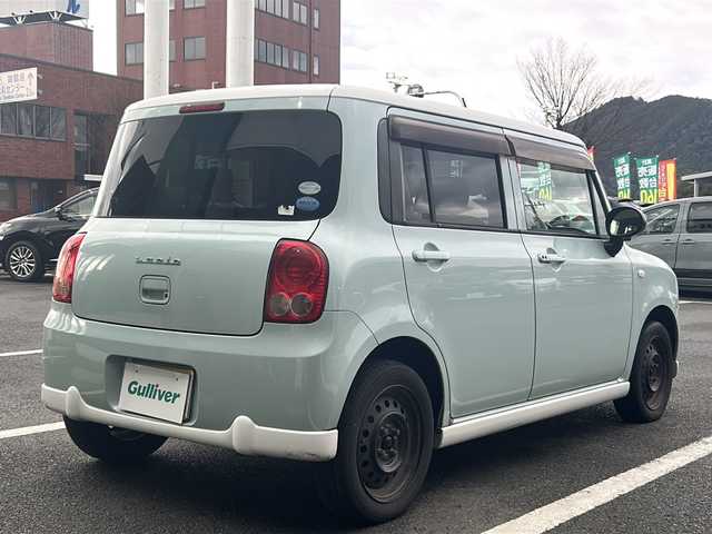 スズキ ラパン リミテッド 京都府 2011(平23)年 10.7万km アロマティックアクアメタリック/スペリアホワイト 禁煙車/2トーンカラー/シートヒーター/プッシュスタート/スマートキー/CD再生/電動格納ミラー/ドアバイザー