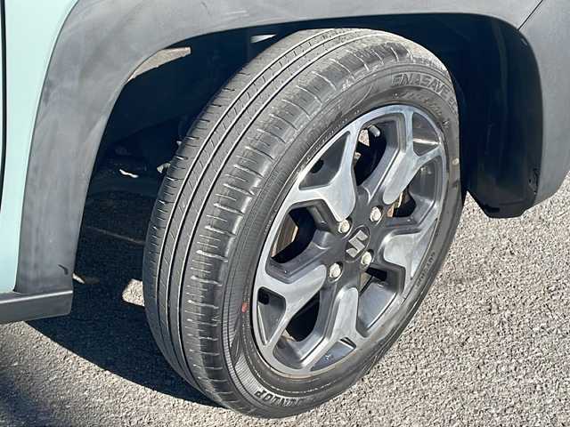 スズキ ハスラー Jスタイル ターボ 長野県 2021(令3)年 5.6万km オフブルーメタリック/ガンメタリック2トーンルーフ ４ＷＤ/ターボ/デュアルカメラブレーキ/純正メーカーナビフルセグTV/全方位カメラ/ドライブレコーダー/コーナーセンサー/シートヒーター/純正15インチアルミ/社外アルミ付き冬タイヤ積込/プッシュスタート/スペアキー