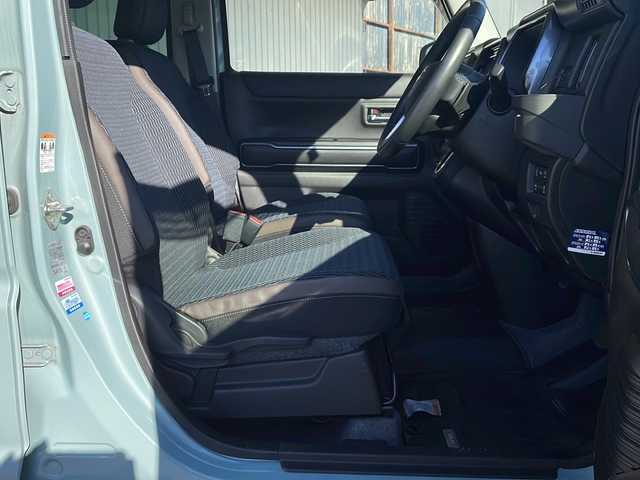 スズキ ハスラー Jスタイル ターボ 長野県 2021(令3)年 5.6万km オフブルーメタリック/ガンメタリック2トーンルーフ ４ＷＤ/ターボ/デュアルカメラブレーキ/純正メーカーナビフルセグTV/全方位カメラ/ドライブレコーダー/コーナーセンサー/シートヒーター/純正15インチアルミ/社外アルミ付き冬タイヤ積込/プッシュスタート/スペアキー