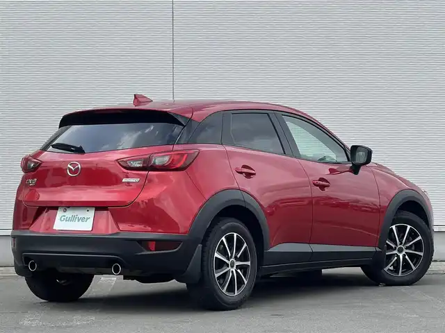 マツダ ＣＸ－３ XD ツーリング 秋田県 2015(平27)年 9.3万km ソウルレッドプレミアムメタリック 純正ナビ/衝突軽減システム/LEDヘッドライト/４WD/スマートキー/フルセグ/バックカメラ/プッシュスタート/アイドリングストップ/前席シートヒーター/クルーズコントロール/ブラインドスポットモニター/パドルシフト/MTモード付AT/社外アルミ/社外フロアマット/ステアリングスイッチ/純正エンジンスターター/ETC/オートライト/オートエアコン/パワーステアリング/パワーウィンドウ/電動格納ウィンカーミラー