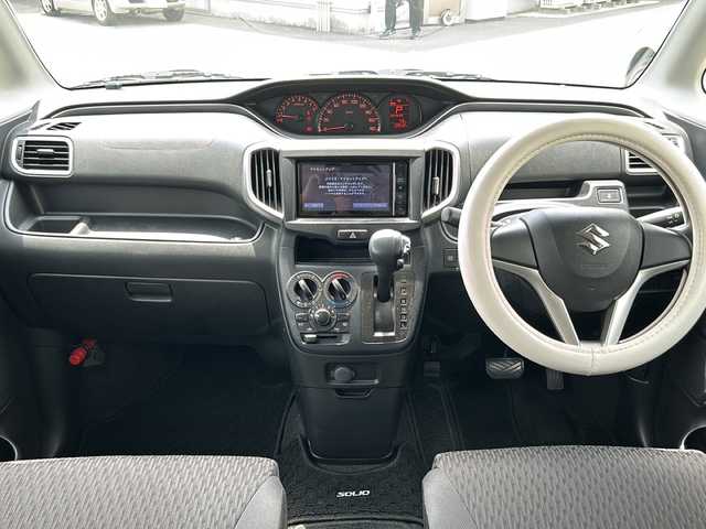 スズキ ソリオ G 東京都 2017(平29)年 2.3万km ピュアホワイトP ・ワンオーナー/・SDナビ/（フルセグ/Bluetooth/AUX）/・前後ドライブレコーダー/・左側パワースライドドア/・純正フロアマット/・シートヒーター/・スマートキー/・スペアキー/・プッシュスタート/・保証書/・取説書