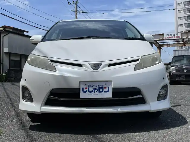 トヨタ エスティマ アエラス Gエディション 福岡県 2012(平24)年 7.8万km ホワイトパールクリスタルシャイン (株)IDOMが運営する【じしゃロン八幡西店】の自社ローン専用車両になります。こちらは現金またはオートローンご利用時の価格です。自社ローンご希望の方は別途その旨お申付け下さい/純正ナビ(NHZA-W61G)/【Bluetooth・DVD・CD・フルセグTV】/バックカメラ/フリップダウンモニター/前後ドライブレコーダー/フロントフォグランプ/全席パワーウィンドウ/両側パワースライドドア/クルーズコントロール/純正フロントエアロ/純正リアスポイラー/純正アルミホイール