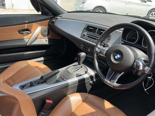ＢＭＷ Ｚ４ ロードスター 2．5i 千葉県 2009(平21)年 5.9万km モナコブルー シートヒーター MTモード付AT ETC 純正アルミホイール キセノンライト オートライト オートマチックハイビーム オープンカー