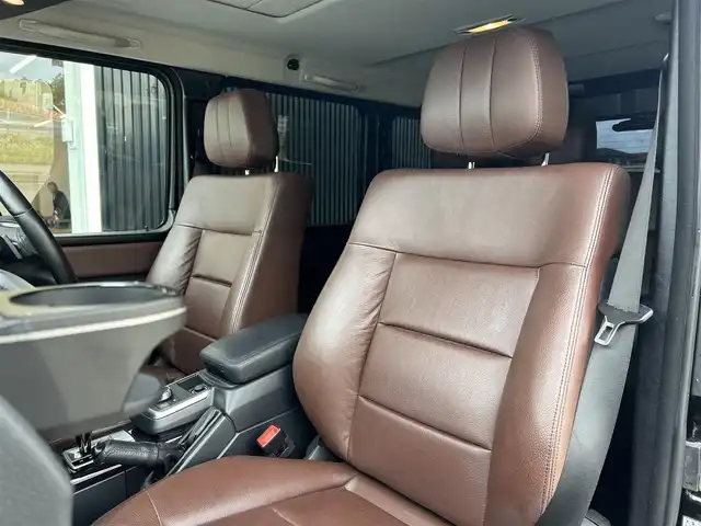 メルセデス・ベンツ ゲレンデヴァーゲン Ｇ３５０ｄ 福岡県 2017(平29)年 6.1万km オブシディアンブラック ラグジュアリーパッケージ/サンルーフ/harman/kardon/アダプティブクルーズコントロール/ブラインドスポットモニター/純正ナビ/Applecarplay/androidauto/Bluetooth/フルセグTV/バックカメラ/サイドカメラ/茶革シート/シートヒーター/オートライト/純正18インチアルミホイール/ドライブレコーダー/ETC