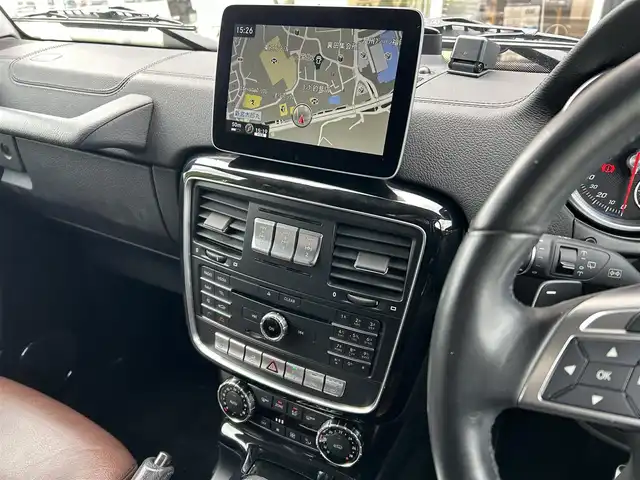 メルセデス・ベンツ ゲレンデヴァーゲン Ｇ３５０ｄ 福岡県 2017(平29)年 6.1万km オブシディアンブラック ラグジュアリーパッケージ/サンルーフ/harman/kardon/アダプティブクルーズコントロール/ブラインドスポットモニター/純正ナビ/Applecarplay/androidauto/Bluetooth/フルセグTV/バックカメラ/サイドカメラ/茶革シート/シートヒーター/オートライト/純正18インチアルミホイール/ドライブレコーダー/ETC
