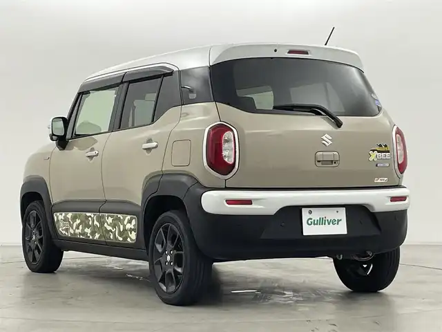スズキ クロスビー HYBRID MZ 群馬県 2018(平30)年 6.8万km キャラバンアイボリーパールメタリック/ホワイト 2トーンルーフ 純正8インチSDナビ/・フルセグTV/Bluetooth/CD/DVD/全周囲カメラ/迷彩柄サイドデカール/スズキセーフティサポート/・デュアルセンサーブレーキサポート/・後退時ブレーキサポート/・ハイビームアシスト/・車線逸脱警報機能/・ふらつき警報機能/・先行車発進お知らせ機能/・標識認識機能/・誤発進抑制機能（前後）/クルーズコントロール/社外ドライブレコーダー/前席シートヒーター/衝突被害軽減ブレーキ/レーンキープアシスト/LEDヘッドライト/パドルシフト/純正フロアマット/純正16インチAW