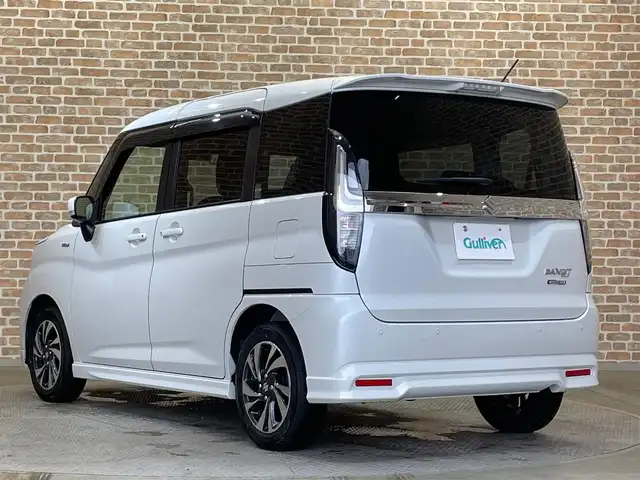 スズキ ソリオ バンディット HV MV 岩手県 2022(令4)年 2.3万km ピュアホワイトP ワンオーナー/４WD/両側パワースライドドア/ヘッドアップディスプレイ/スズキセーフティサポート/デュアルカメラブレーキサポート/車線逸脱警報/アダプティブクルーズコントロール/リヤパーキングセンサー/誤発進抑制機能/横滑り防止装置/アイドリングストップ/オートハイビーム/シートヒーター/純正KENWOODナビ/フルセグTV/ステアリングスイッチ/ETC/LEDヘッドライト/純正15インチアルミホイール