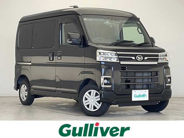 ダイハツ アトレー バン RS 愛知県 2021(令3)年 2.3万km ブラックマイカメタリック 衝突軽減システム/純正ナビ/クルーズコントロール/フルセグ/CD DVD/Bluetooth/バックカメラ/コーナーセンサー/LEDヘッドライト/オートライト/ドライブレコーダー/ETC2.0/ステアリングスイッチ/スマートキー/プッシュスタート