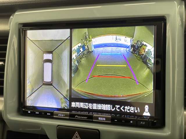 スズキ ハスラー タフワイルド 宮崎県 2019(平31)年 4.9万km フェニックスレッドパール/ブラック 2トーン ツートンカラー/特別仕様車 /デュアルカメラブレーキサポート/車線逸脱警報/ふらつき警報機能/先行車発進お知らせ機能/誤発進抑制機能/純正8インチSDナビ/フルセグTV/CD/DVD/Bluetooth/全方位カメラ/合皮シート/シートヒーター/ディスチャージヘッドライト/アイドリングストップ/ビルトインETC/純正ゴムマット/スマートキー×２/保証書/取扱説明書