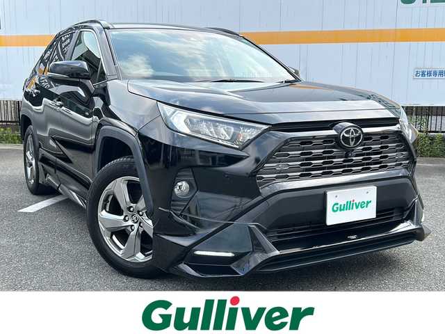 トヨタ ＲＡＶ４ G 山口県 2020(令2)年 4.2万km アティチュードブラックマイカ 登録時走行距離/　【41784km】/ワンオーナー/保証書/取扱説明書/純正ディスプレイオーディオ/AM/FM/Bluetooth/バックカメラ/アラウンドビューモニター/前後ドライブレコーダー/パワーバックドア/TRD製エアロパーツ/レーダークルーズコントロール/ムーンルーフ/D+N席シートヒーター/D席シートメモリ/パワーシート/電動パーキング/オートブレーキホールド/LEDヘッドライト/フォグライト/オートライト/オートマチックハイビーム/ステアリングヒーター/ETC