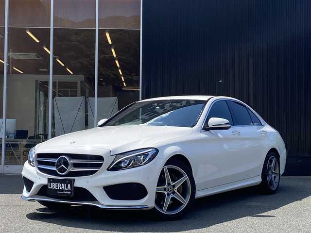 メルセデス・ベンツ Ｃ２２０ｄ ローレウスエディション 福岡県 2018(平30)年 6.2万km ポーラホワイト レーダーセーフティパッケージ/アダプティブクルーズコントロール/レーンキープアシスト/ブラインドスポットモニター/アクティブセーフティブレーキ/黒革シート/前席シートヒーター/純正ナビ　/フルセグTV/バックカメラ　/アンビエントライト　/エアーサスペンション/LEDヘッドライト/オートハイビーム/ステアリングスイッチ/パドルシフト　/純正18インチアルミホイール/ETC