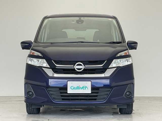 日産 セレナ X 愛知県 2017(平29)年 5.2万km アズライトブルー 純正9型ナビ/フリップダウンモニター/フルセグ/全方位カメラ/衝突軽減システム/片側パワースライド/クルーズコントロール/コーナーセンサー/ステアリングスイッチ/スマートキー/プッシュスタート