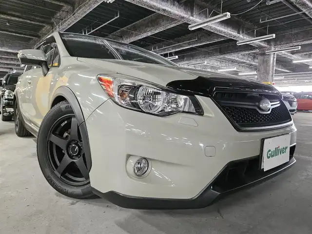スバル インプレッサ ＸＶ 2．0i アイサイト プラウドED 長野県 2015(平27)年 5.1万km デザートカーキ 〇４WD/〇純正ナビ/〇フルセグTV/〇バックカメラ/〇ビルトインETC/〇レーダークルーズコントロール/〇アイサイトVer3/〇アイドリングストップ/〇SRSエアバッグ/〇オートライト/〇革巻きステアリングホイール/〇パドルシフト/〇トリコットコンビシート/〇シートヒーター/パワーシート/〇SSR17インチアルミホイール/〇RSRダウンサス/〇禁煙車