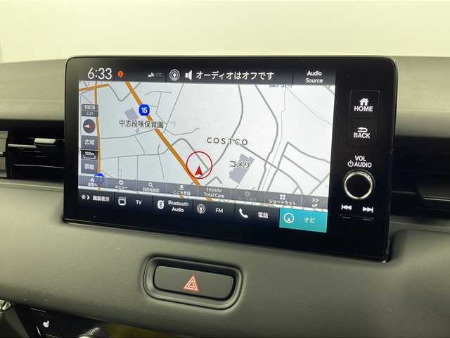 ホンダ ヴェゼル ハイブリッド e:HEV Z 愛知県 2025(令7)年 0.1千km クリスタルブラックパール /R7年10月登録済未使用車//純正HondaCONNECTナビ//フルセグTV/AMFM/Bluetooth/USB/AppleCarPlay/AndroidAuto//ビルトインETC2.0//バックカメラ//HondaSENSING//アダプティブクルーズコントロール//パーキングセンサーシステム//ブラインドスポットモニター//アダプティブドライビングビーム//後退出庫サポート//フルLEDヘッドランプ//オートライト//LEDアクティブコーナリングライト//LEDフォグランプ//フルLEDリアコンビランプ//ハンズフリーパワーテールゲート//プライムスムースコンビシート//前席シートヒーター//革巻きステアリング//ステアリングスイッチ//ステアリングヒーター//パドルシフト式減速セレクター//純正18インチアルミホイール//電子パーキングブレーキ//ブレーキホールド//ヒルディセントコントロール//プッシュスタート//電動格納ミラー//アイドリングストップ