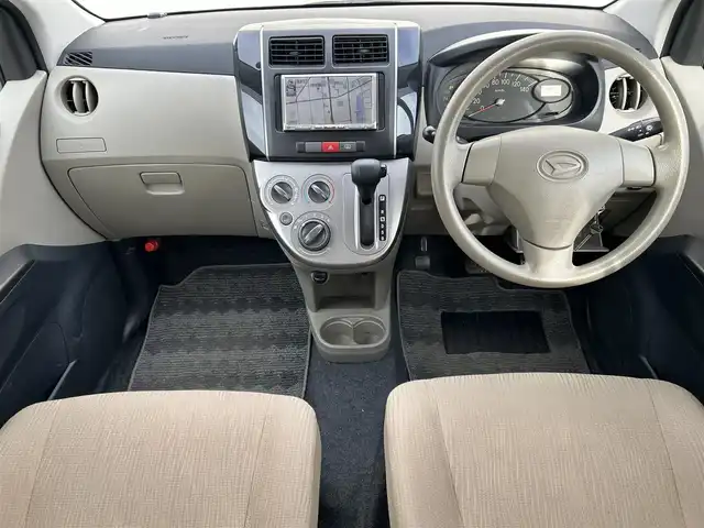 ダイハツ ミラ X スペシャル 新潟県 2012(平24)年 7.1万km シャンパンゴールドメタリック 社外ナビ/(AM/FM/CD/DVD)/フルセグTV/ハロゲンヘッドライト/ドアバイザー/純正フロアマット/リモコンキー/スペアキー