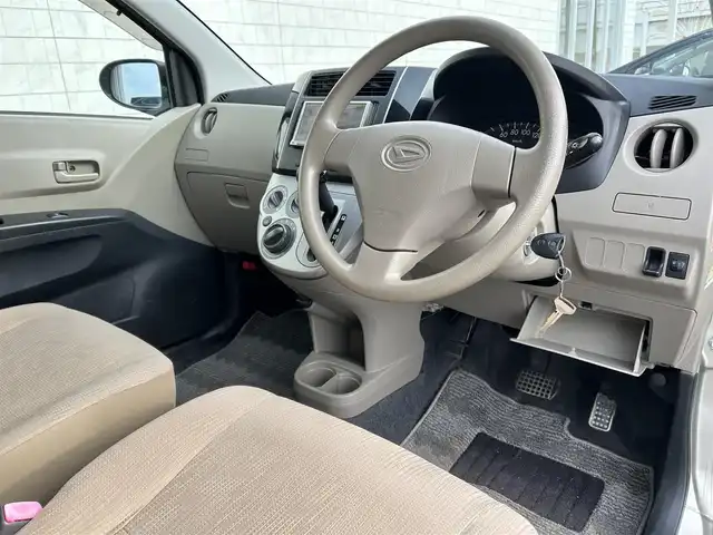 ダイハツ ミラ X スペシャル 新潟県 2012(平24)年 7.1万km シャンパンゴールドメタリック 社外ナビ/(AM/FM/CD/DVD)/フルセグTV/ハロゲンヘッドライト/ドアバイザー/純正フロアマット/リモコンキー/スペアキー