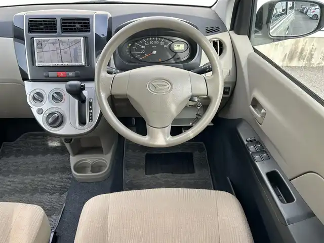 ダイハツ ミラ X スペシャル 新潟県 2012(平24)年 7.1万km シャンパンゴールドメタリック 社外ナビ/(AM/FM/CD/DVD)/フルセグTV/ハロゲンヘッドライト/ドアバイザー/純正フロアマット/リモコンキー/スペアキー