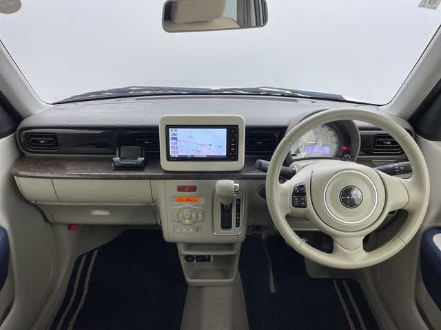 スズキ ラパン モード 茨城県 2020(令2)年 1万km ピュアホワイトP 純正ナビ　フルセグＴＶ　Ｂｌｕｅｔｏｏｔｈ　衝突軽減ブレーキ　ビルトインＥＴＣ　シートヒーター　ＵＳＢ入力端子　コーナーセンサー　オートライト　オートハイビーム　横滑り防止装置　純正フロアマット