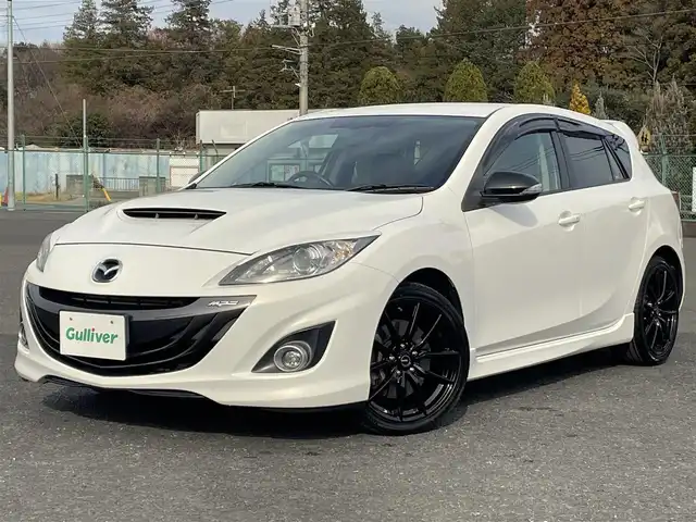 マツダ アクセラ スポーツ マツダスピード 千葉県 2012(平24)年 6.8万km サイレントシルバーメタリック G.SPEED18インチAW/純正メモリナビ/フルセグTV/バックカメラ/ハーフレザーシート/D席パワーシート/HIDヘッドライト/フォグライト/ステアリングスイッチ/取説/スペアキー