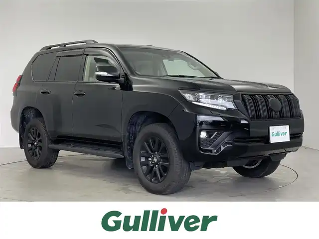 トヨタ ランドクルーザー プラド TX Lパッケージ マットブラED 埼玉県 2022(令4)年 1.8万km ブラック ムーンルーフ　メーカーナビ　パノラミックビューモニター　ベージュレザー　ＢＳＭ　ビルトインＥＴＣ２．０　　セーフティセンス　シートヒーター　ベンチレーション　レーダークルーズコントロール　ドラレコ
