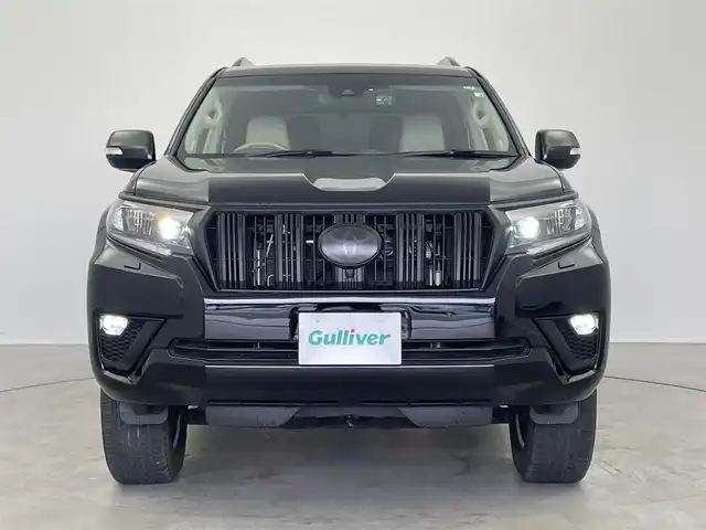 トヨタ ランドクルーザー プラド TX Lパッケージ マットブラED 埼玉県 2022(令4)年 1.8万km ブラック ムーンルーフ　メーカーナビ　パノラミックビューモニター　ベージュレザー　ＢＳＭ　ビルトインＥＴＣ２．０　　セーフティセンス　シートヒーター　ベンチレーション　レーダークルーズコントロール　ドラレコ