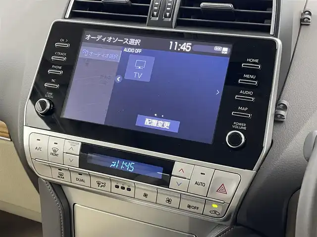 トヨタ ランドクルーザー プラド TX Lパッケージ マットブラED 埼玉県 2022(令4)年 1.8万km ブラック ムーンルーフ　メーカーナビ　パノラミックビューモニター　ベージュレザー　ＢＳＭ　ビルトインＥＴＣ２．０　　セーフティセンス　シートヒーター　ベンチレーション　レーダークルーズコントロール　ドラレコ