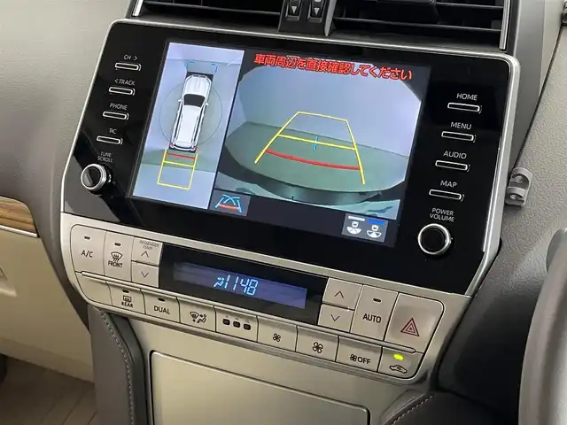 トヨタ ランドクルーザー プラド TX Lパッケージ マットブラED 埼玉県 2022(令4)年 1.8万km ブラック ムーンルーフ　メーカーナビ　パノラミックビューモニター　ベージュレザー　ＢＳＭ　ビルトインＥＴＣ２．０　　セーフティセンス　シートヒーター　ベンチレーション　レーダークルーズコントロール　ドラレコ