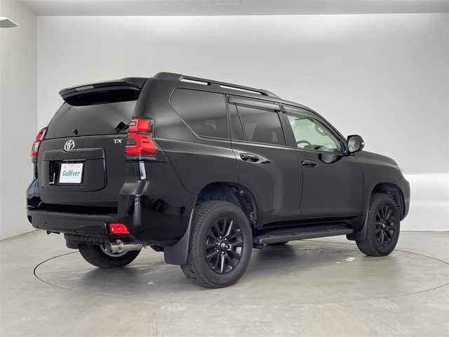 トヨタ ランドクルーザー プラド TX Lパッケージ マットブラED 埼玉県 2022(令4)年 1.8万km ブラック ムーンルーフ　メーカーナビ　パノラミックビューモニター　ベージュレザー　ＢＳＭ　ビルトインＥＴＣ２．０　セーフティセンス　シートヒーター　ベンチレーション　レーダークルーズコントロール　ドラレコ