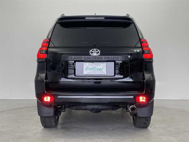 トヨタ ランドクルーザー プラド TX Lパッケージ マットブラED 埼玉県 2022(令4)年 1.8万km ブラック ムーンルーフ　メーカーナビ　パノラミックビューモニター　ベージュレザー　ＢＳＭ　ビルトインＥＴＣ２．０　セーフティセンス　シートヒーター　ベンチレーション　レーダークルーズコントロール　ドラレコ