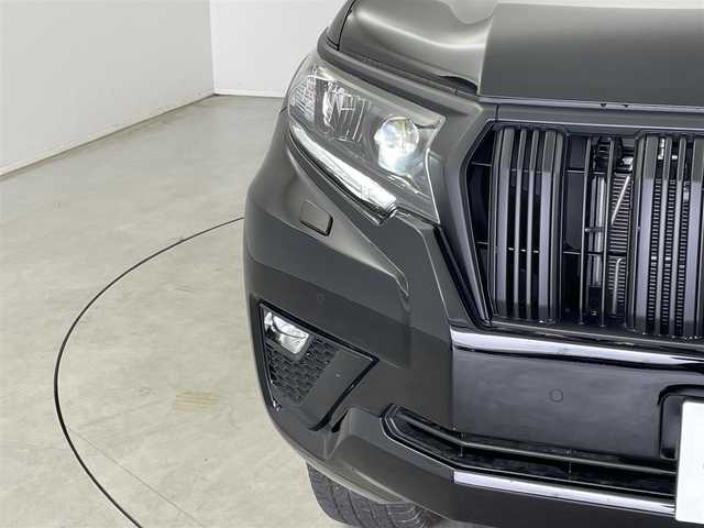 トヨタ ランドクルーザー プラド TX Lパッケージ マットブラED 埼玉県 2022(令4)年 1.8万km ブラック ムーンルーフ　メーカーナビ　パノラミックビューモニター　ベージュレザー　ＢＳＭ　ビルトインＥＴＣ２．０　セーフティセンス　シートヒーター　ベンチレーション　レーダークルーズコントロール　ドラレコ