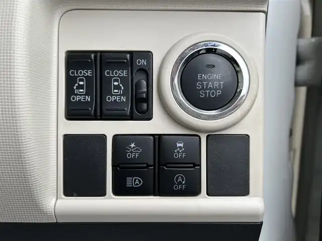 ダイハツ ムーヴ キャンバス G メイクアップ リミテッド　SAⅢ 栃木県 2020(令2)年 4.7万km パールホワイトⅢ/ナチュラルベージュマイカメタリック 2トーン スマートアシスト/純正7インチナビ/フルセグTV/DVD/Bluetooth/USB/パノラマモニター/前後ドライブレコーダー/両側パワースライドドア/プッシュスタート/ステアリングリモコン/LEDオートライト/LEDフォグランプ/純正14インチタイヤ/アイドリングストップ/横滑り防止装置/ドアバイザー/電動格納ミラー