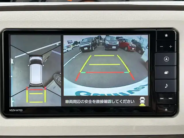 ダイハツ ムーヴ キャンバス G メイクアップ リミテッド　SAⅢ 栃木県 2020(令2)年 4.7万km パールホワイトⅢ/ナチュラルベージュマイカメタリック 2トーン スマートアシスト/純正7インチナビ/フルセグTV/DVD/Bluetooth/USB/パノラマモニター/前後ドライブレコーダー/両側パワースライドドア/プッシュスタート/ステアリングリモコン/LEDオートライト/LEDフォグランプ/純正14インチタイヤ/アイドリングストップ/横滑り防止装置/ドアバイザー/電動格納ミラー