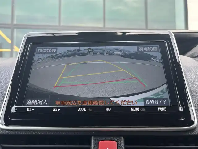 トヨタ エスクァイア ハイブリッド Gi プレミアムパッケージ 奈良県 2019(令1)年 7万km スパークリングブラックパールクリスタルシャイン モデリスタエアロ（Ｆ／Ｓ／Ｒ）　/９インチナビ　[NSZT-Y68T]/１２．１インチフリップダウン　/フルセグＴＶ　/ＥＴＣ　/専用黒革＋スウェードシート　/コンビステアリング　/トヨタセーフティセンス　/前席シートヒーター