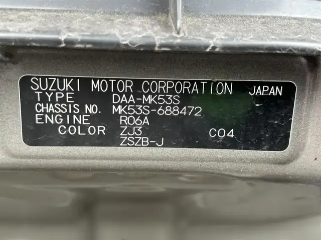スズキ スペーシア ギア HYBRID XZ 和歌山県 2020(令2)年 6.6万km ブルーイッシュブラックパール3 純正8インチナビ（CN-RZ856）/（BT/CD/DVD/AM/FM）/フルセグTV/横滑り防止/衝突被害軽減ブレーキ/レーンキープアシスト/オートライト/前方ドラレコ/両側パワスラ/ビルトインETC/前席シートヒーター/ステアリングリモコン/後席サーキュレーター/LEDヘッドライト/フォグランプ/ベンチシート/ドアバイザー/プッシュスタート/アイドリングストップ