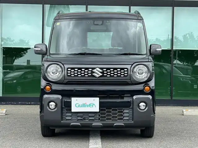 スズキ スペーシア ギア HYBRID XZ 和歌山県 2020(令2)年 6.6万km ブルーイッシュブラックパール3 純正8インチナビ（CN-RZ856）/（BT/CD/DVD/AM/FM）/フルセグTV/横滑り防止/衝突被害軽減ブレーキ/レーンキープアシスト/オートライト/前方ドラレコ/両側パワスラ/ビルトインETC/前席シートヒーター/ステアリングリモコン/後席サーキュレーター/LEDヘッドライト/フォグランプ/ベンチシート/ドアバイザー/プッシュスタート/アイドリングストップ