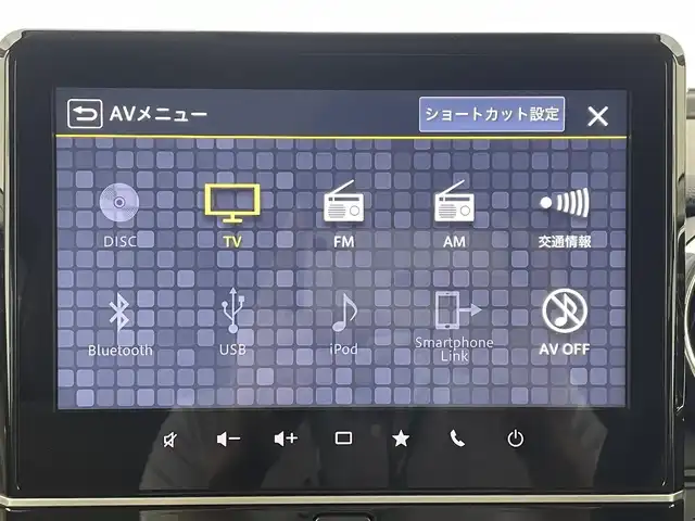 スズキ スペーシア ギア マイスタイル 大分県 2022(令4)年 2.3万km オフブルーメタリック/ホワイト2トーン 純正ナビ/ＴＶ/Bluetooth/全方位カメラ/レーダークルーズ/レーンキープ/HUD/リアサーキュレーター/LEDヘッドライト/フォグランプ/両側パワースライドドア/シートヒーター/プッシュスタート/フロアマット/ドアバイザー