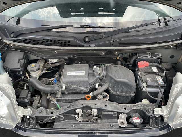 ホンダ Ｎ ＢＯＸ SSパッケージ 岩手県 2014(平26)年 3.5万km スマートブラック 純正インターナビ/AM/FM/CD/DVD/Bluetooth/ワンセグTV/バックカメラ/ドライブレコーダー/両側パワースライドドア/衝突被害軽減ブレーキ/横滑り防止装置/シートヒーター/HIDヘッドライト/スマートキー/プッシュスタート/電動格納ミラー/社外14インチAW/純正フロアマット/ドアバイザー/保証書/取扱説明書