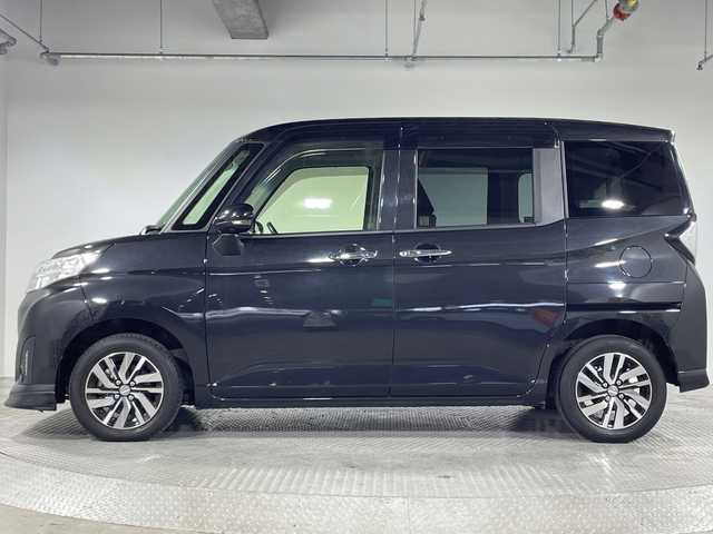 ダイハツ トール カスタムG リミテッドⅡ SAⅢ 神奈川県 2020(令2)年 3.5万km ブラックマイカメタリック 純正7型ナビ/（フルセグTV/CD/DVD/HDMI）/全方位カメラ/両側パワースライドドア/純正フロントリップスポイラー/ETC/前後クリアランスソナー /スマートアシスト/クルーズコントロール/レーンキープアシスト/車線逸脱警報機能/前席シートヒーター/LEDヘッドライト/フロントフォグ/オートライト/オートマチックハイビーム/純正フロアマット/アイドリングストップ