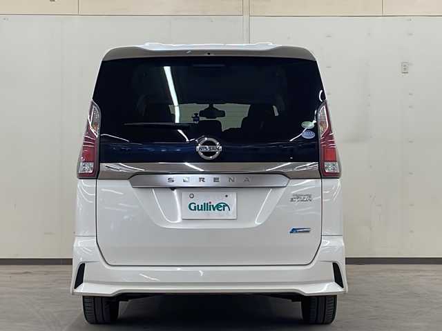 日産 セレナ ハイウェイスター Vセレクション 道央・札幌 2018(平30)年 10万km ブリリアントホワイトパール /4WD//社外フルセグナビ/（CD/DVD/BD/SD/AM/FM/BT）//クルーズコントロール（追従なし）//エマージェンシーブレーキ//オートライト//ETC//リアエアコン//ステアリングリモコン//純正エンジンスターター//冬タイヤAW積込//社外ドライブレコーダー前カメラ